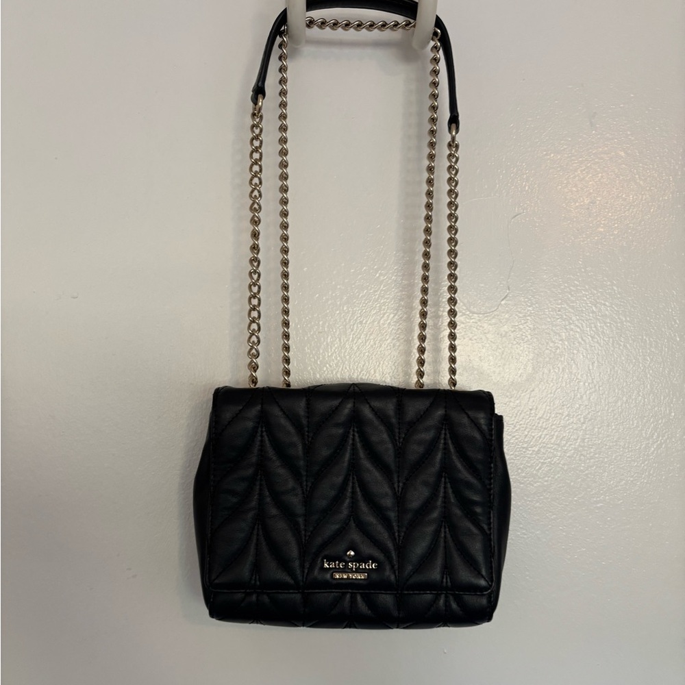 Kate Spade Black Briar Lane Quilted Mini Emelyn